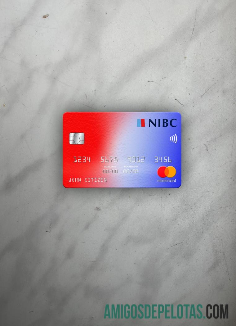 Holanda NIBC Bank Mastercard Photolook Front amostra